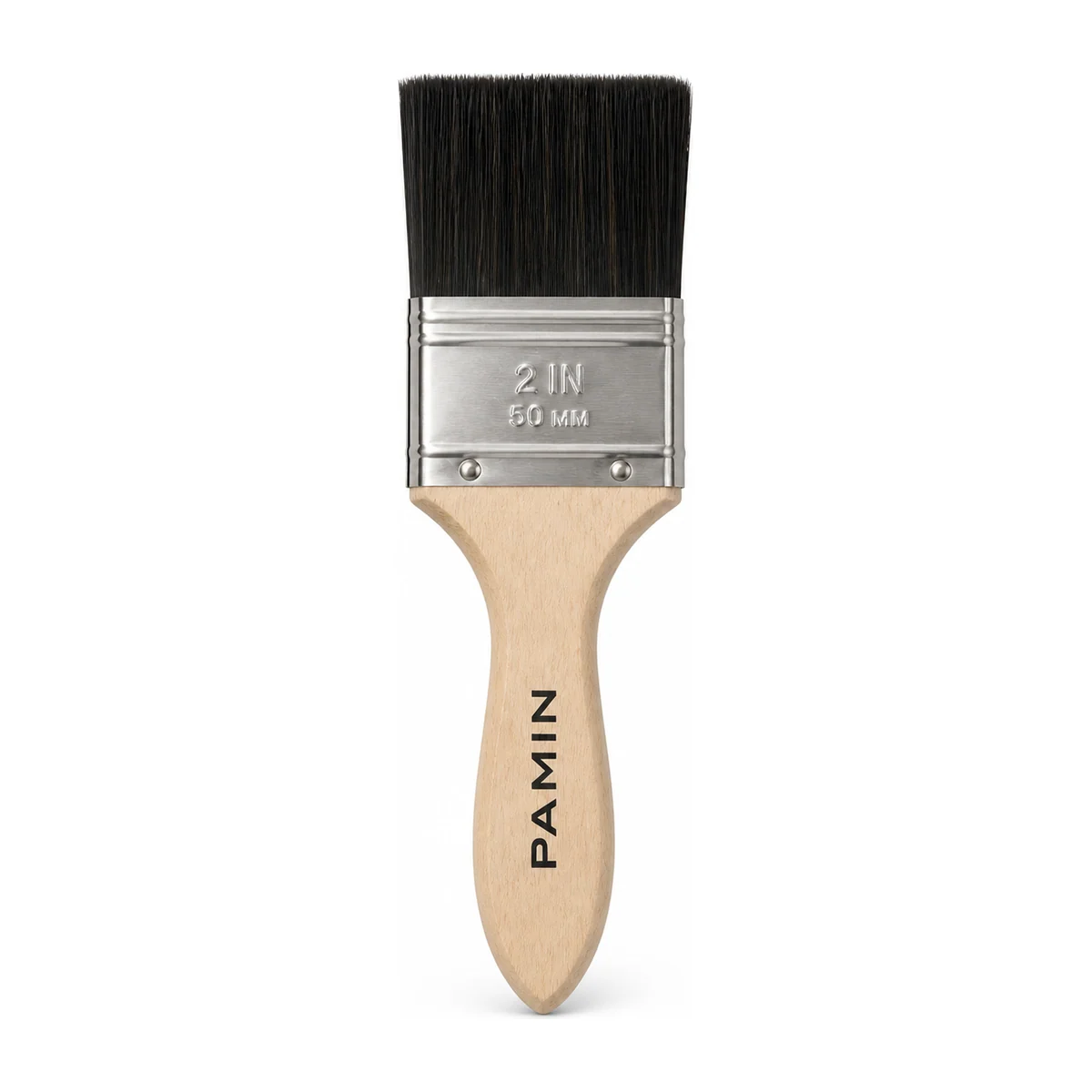 Black Hog Bristle Flat Paint Brush