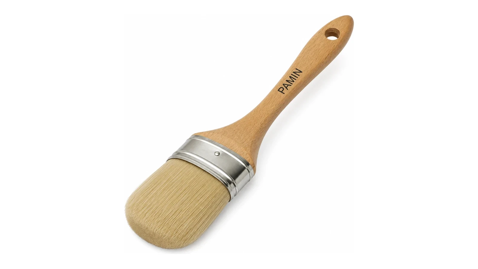 Light Bristle Oval Paint Brush