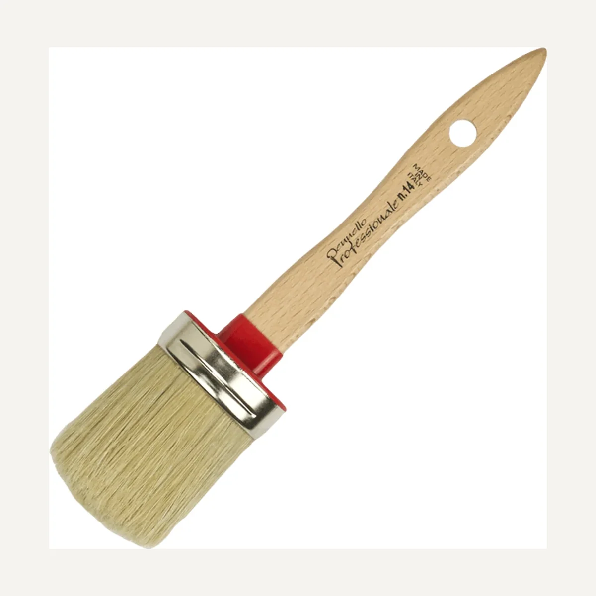 Natural Bristle Round Paint Brush