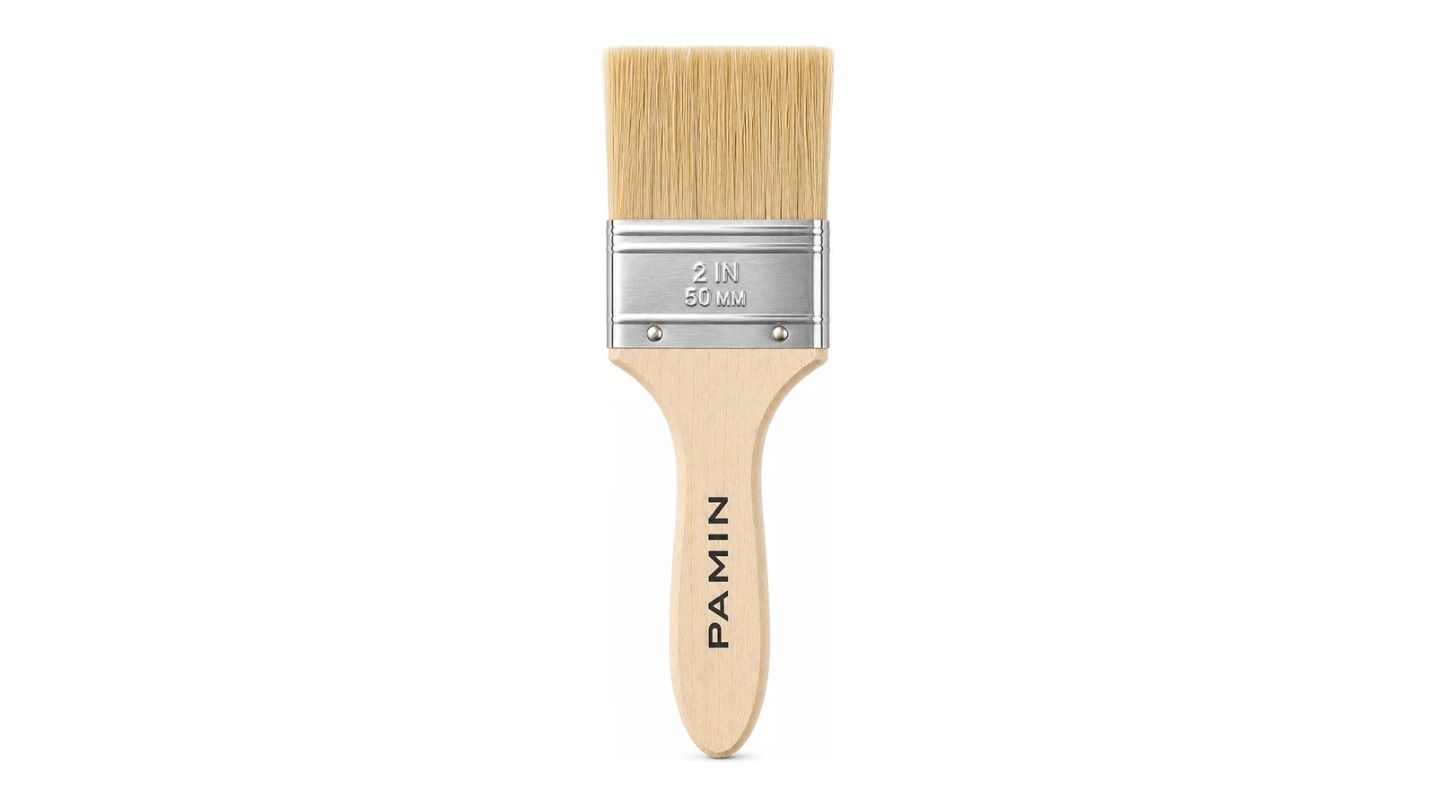 Natural Hog Bristle Flat Paint Brush