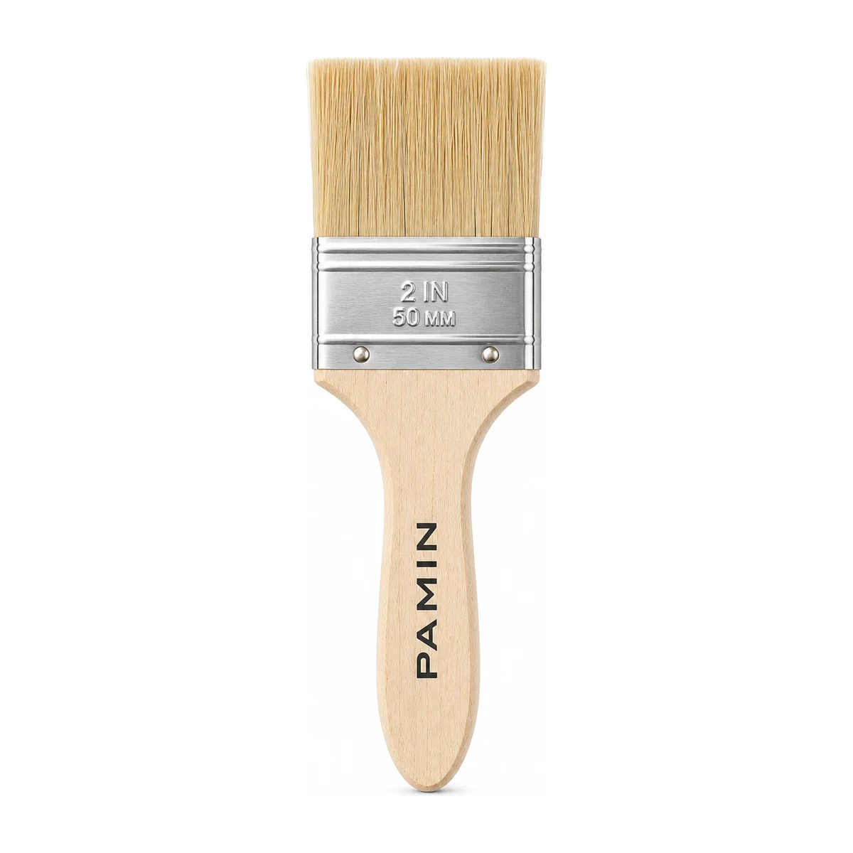 Natural Hog Bristle Flat Paint Brush