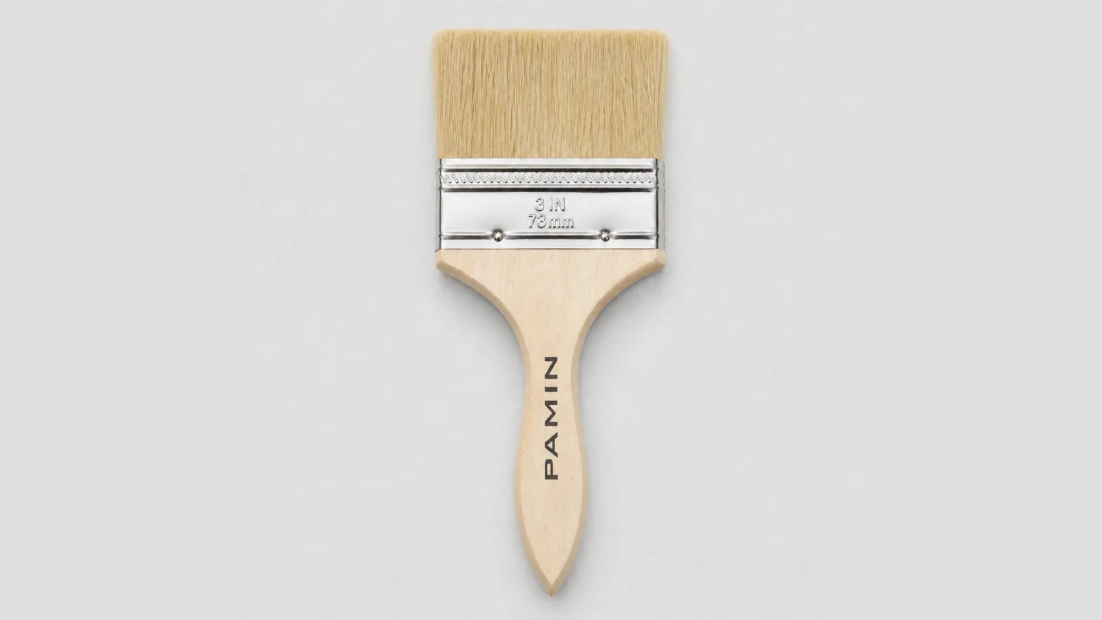 Light Bristle Flat Paint Brush Size Series