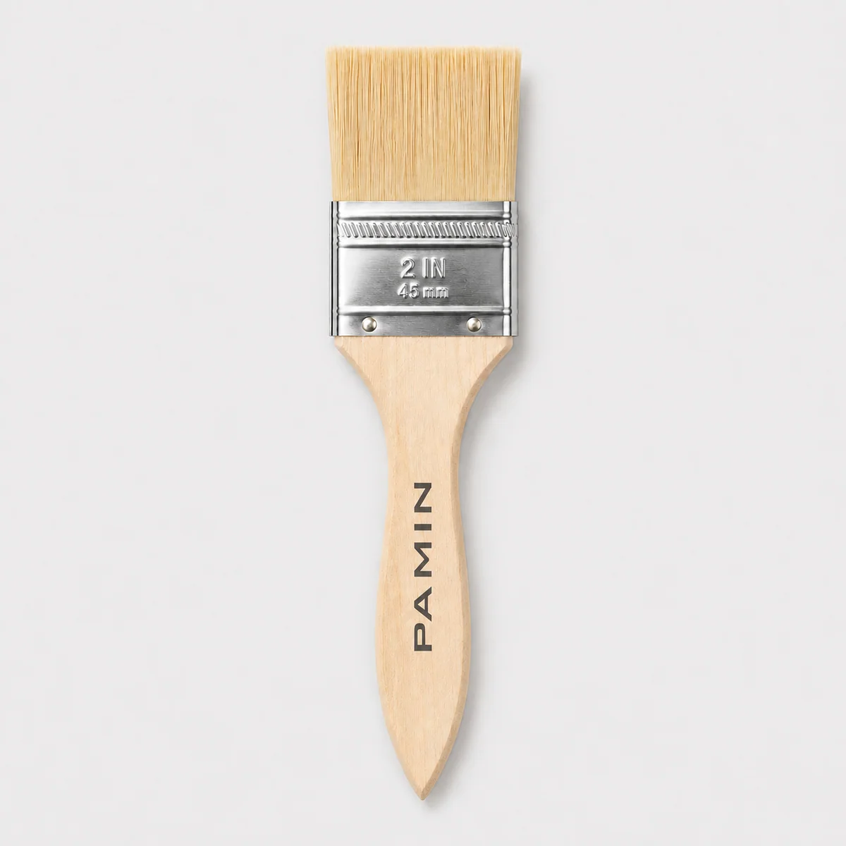Light Bristle Flat Paint Brush Size Series 2 in / 45 mm