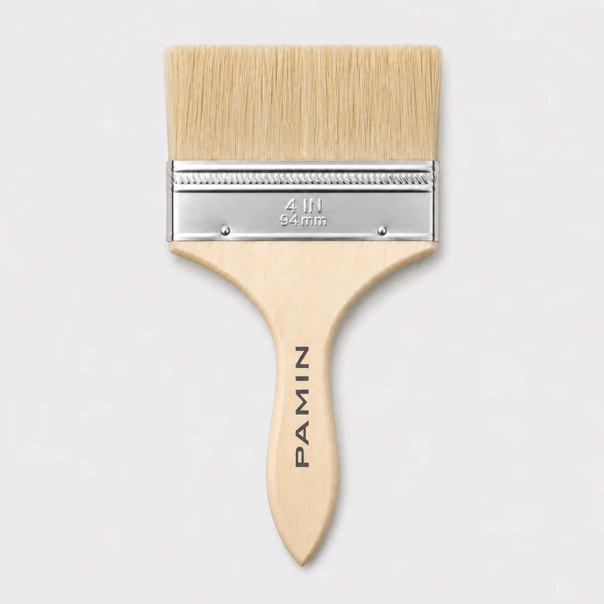 Light Bristle Flat Paint Brush Size Series 4 in / 94 mm