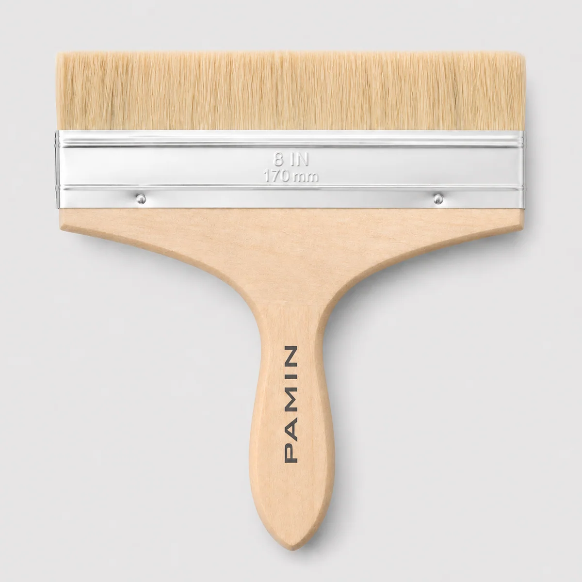 Light Bristle Flat Paint Brush Size Series 8 in / 170 mm